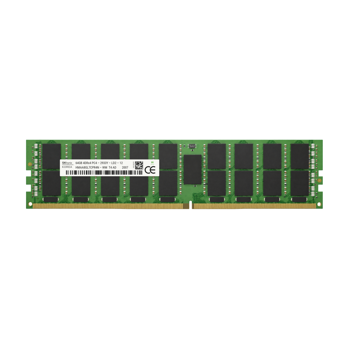SK hynix 64GB PC4-2933Y DDR4 LRDIMM ECC Registered Server RAM HMAA8GL7CPR4N-WM (HPE P06190-001)