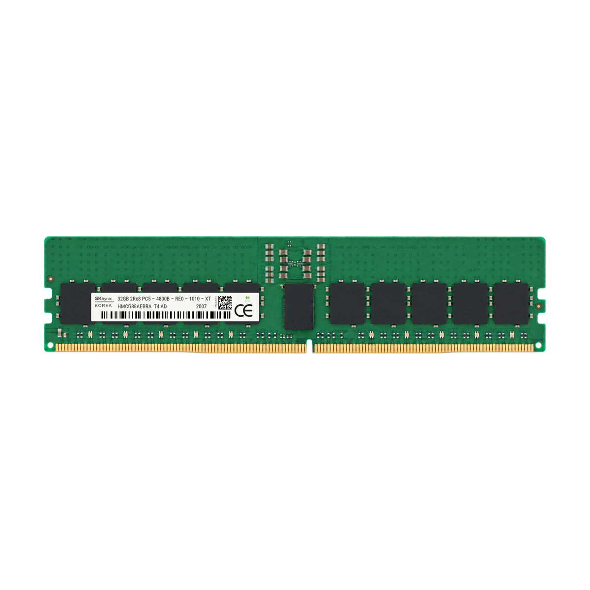 SK Hynix 32GB DDR5-4800 ECC RDIMM Server RAM Memory Module HMCG88AEBRA107N