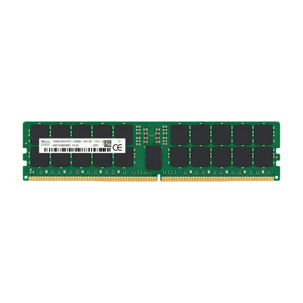 SK hynix 128GB 6400 DDR5 RDIMM ECC Registered Server RAM Memory Module HMCT04MHBRC554N
