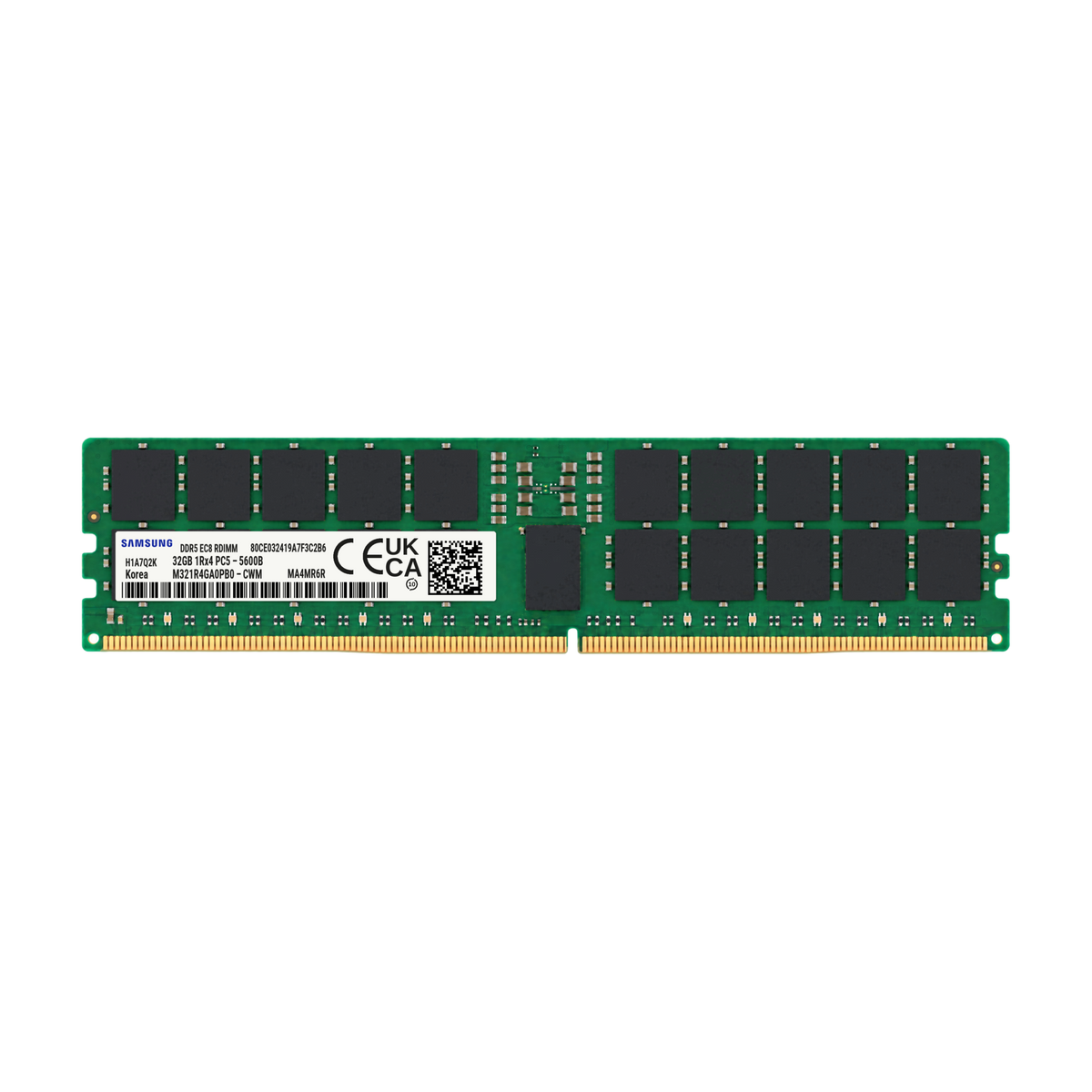 Samsung 32GB DDR5-5600 ECC RDIMM Server RAM Memory Module M321R4GA0PB0-CWM
