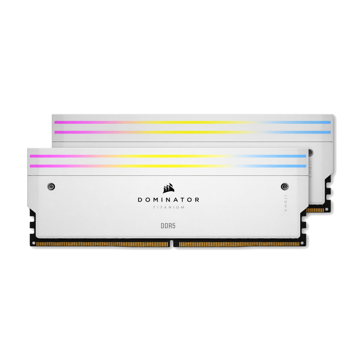 Corsair Dominator Titanium RGB 32GB (2x16GB) DDR5-6000 CL30 Desktop Memory White