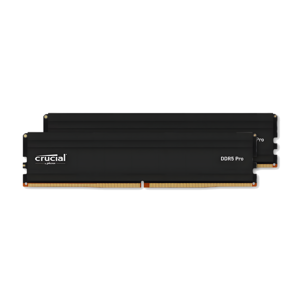 Crucial Pro 128GB (2x64GB) DDR5-5600 CL46 Desktop Memory Black
