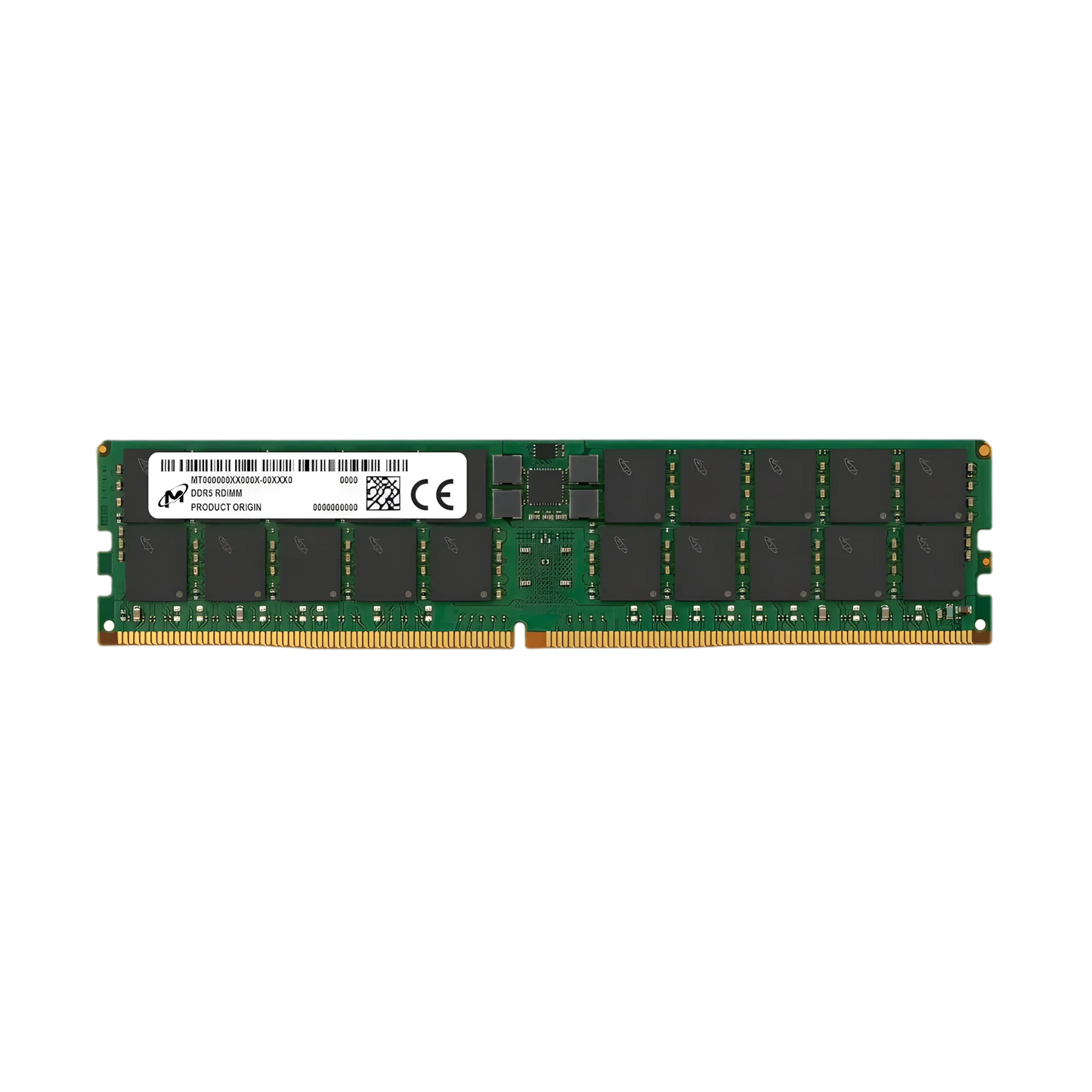 Micron 32GB DDR5-5600 ECC RDIMM Server RAM Memory Module MTC20F2085S1RC56BD1