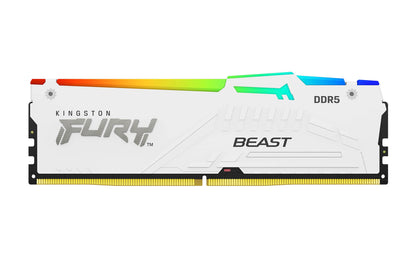 Kingston Fury Beast 128GB DDR5-5600 White - Side View