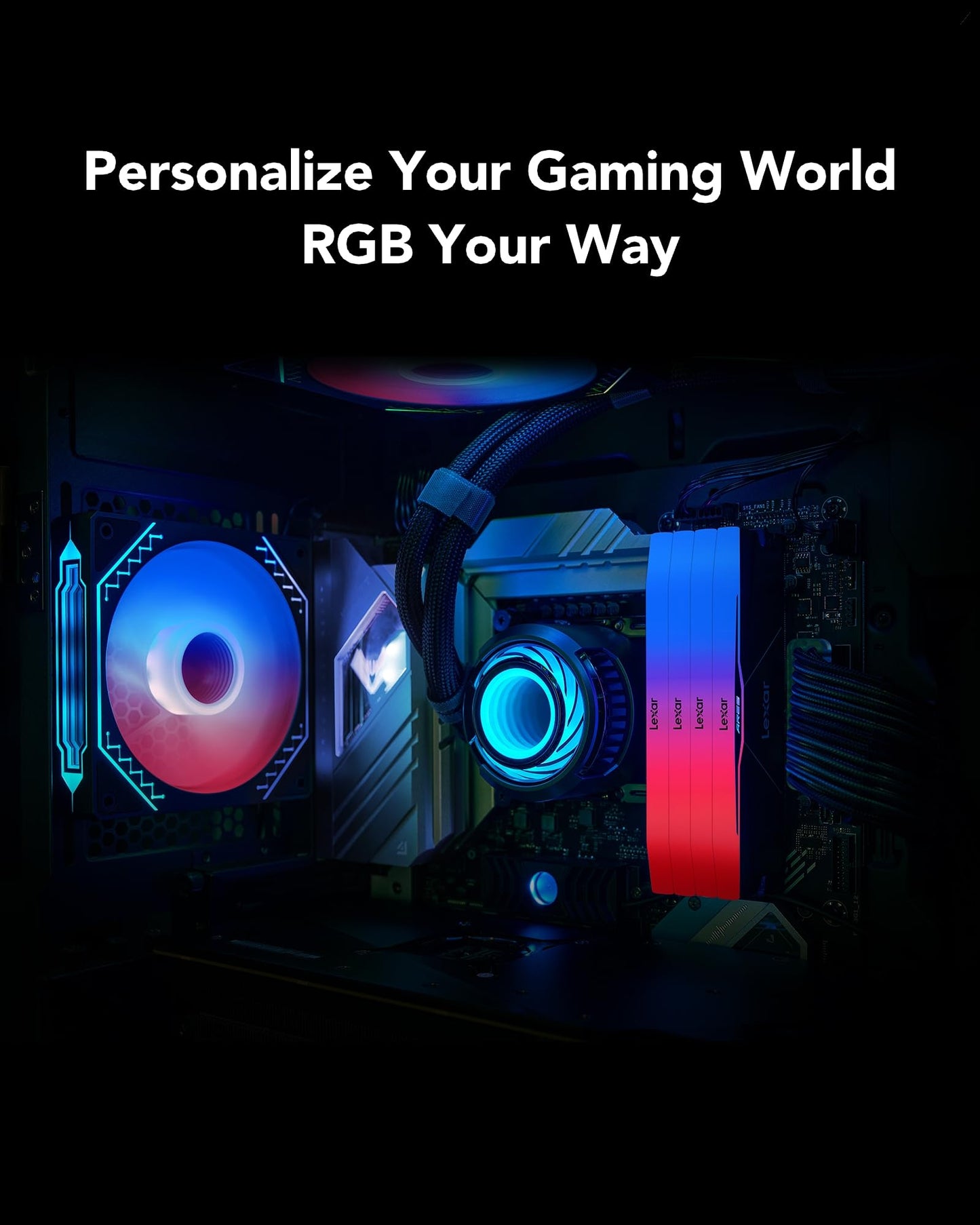 Lexar ARES Gen2 RGB 32GB DDR5-6000 - Kit