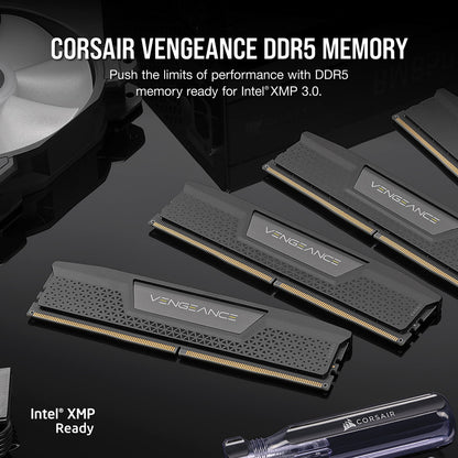 Corsair Vengeance 64GB DDR5-5200 Black - Side View