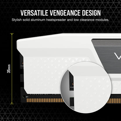 Corsair Vengeance 64GB DDR5-5200 White - Installed