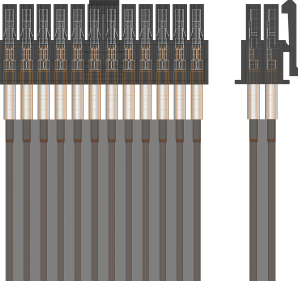 Connettore cavo ATX