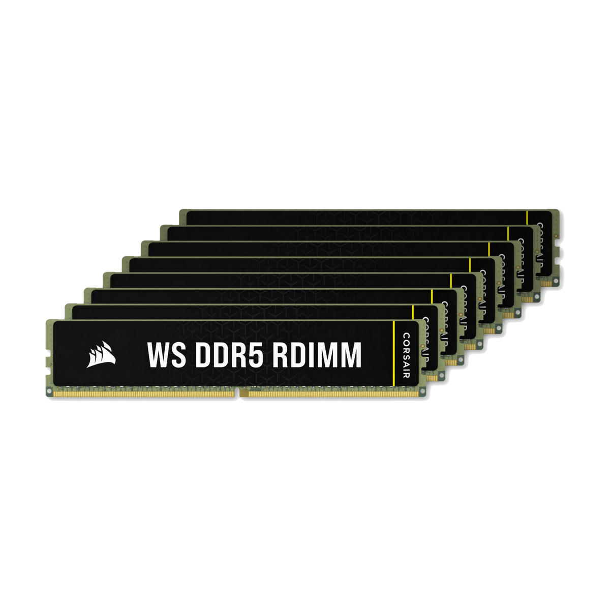 Corsair WS 128GB (8x16GB) DDR5-5600 CL40 ECC Registered RDIMM Server RAM Memory Kit CMA128GX5M8B5600C40