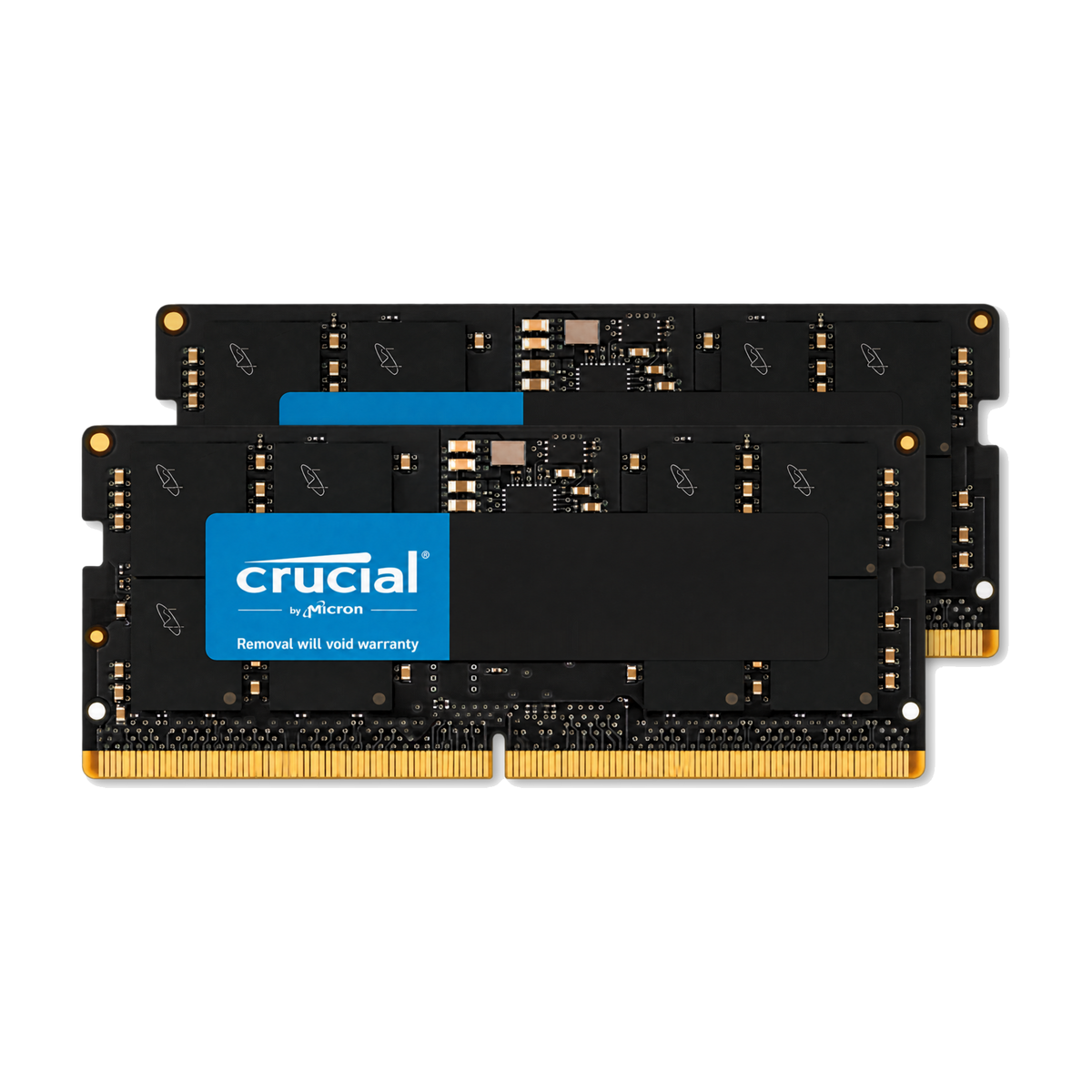 Crucial 128GB (2x64GB) 5600 DDR5 SODIMM Laptop Memory Kit CT2K64G56C46S5