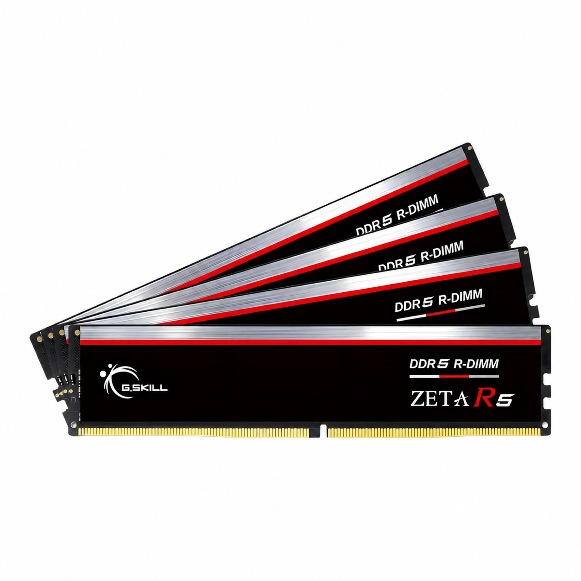 G.Skill Zeta R5 64GB (4x16GB) 6400 DDR5 RDIMM ECC Registered CL32 Workstation Memory Kit F5-6400R3239G16GQ4-ZR5K