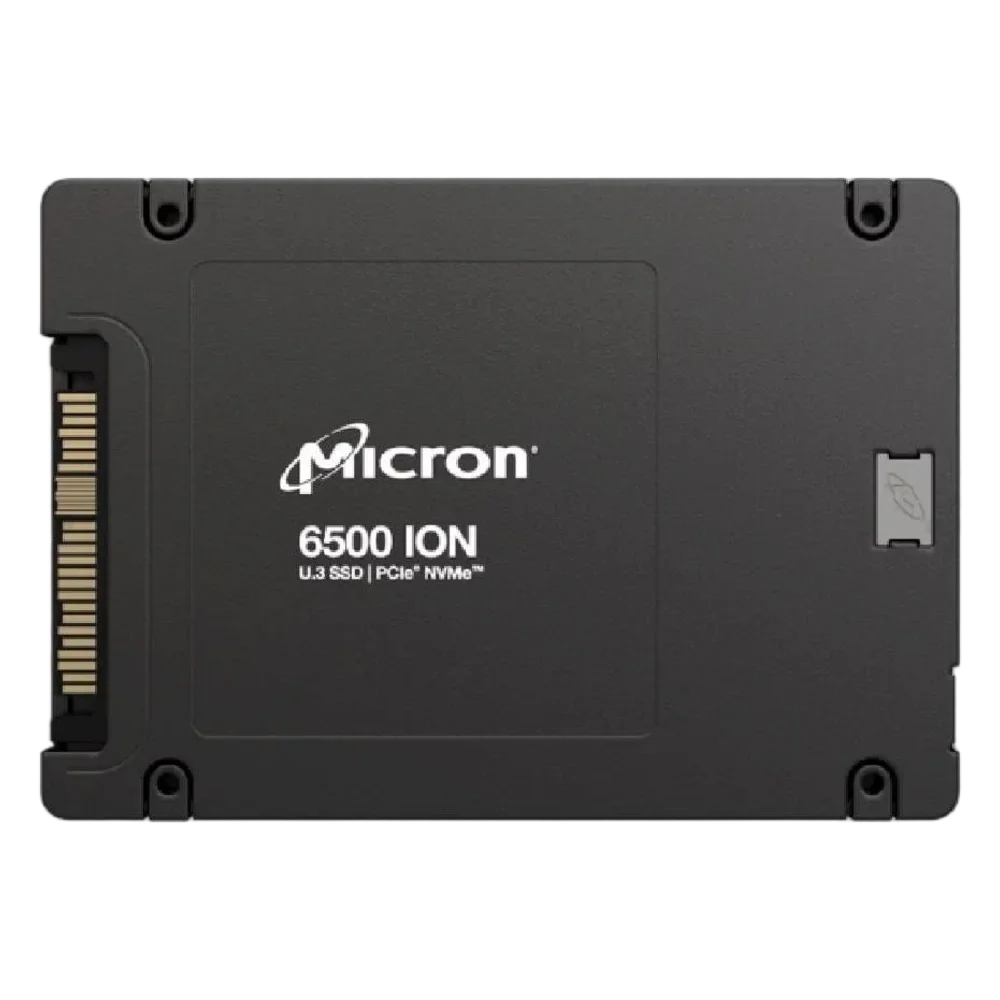 Micron 6500 ION 30.72TB U.3 PCIe 4.0 NVMe Enterprise SSD