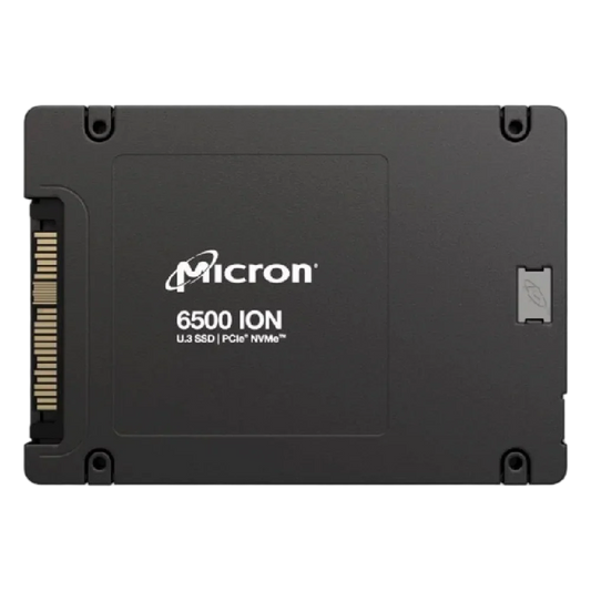 Micron 6500 ION 30.72TB U.3 PCIe 4.0 NVMe Enterprise SSD