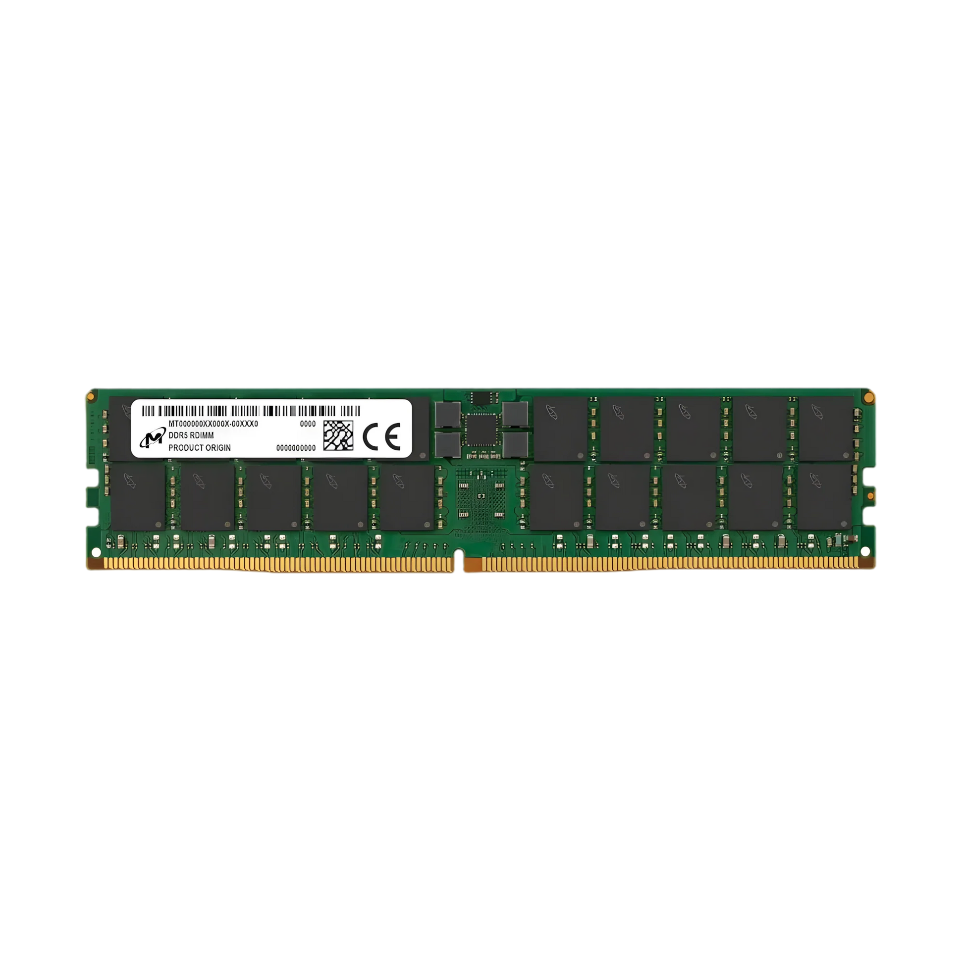 Micron 32GB DDR5-5600 ECC RDIMM Server RAM Memory Module MTC20F2085S1RC56BD1