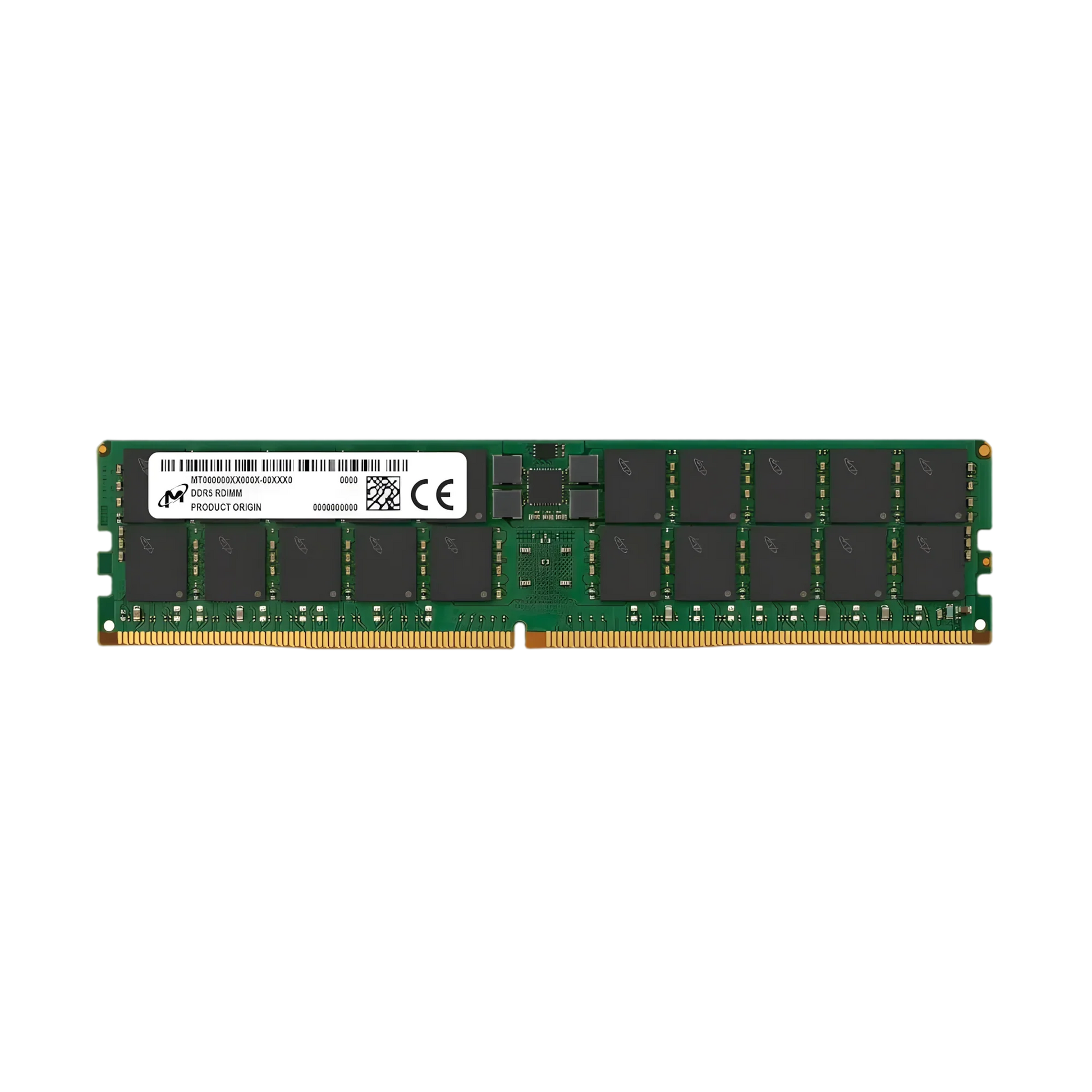 Micron 32GB DDR5-4800 ECC RDIMM Server RAM Memory Module MTC20F1045S1RC48BA2