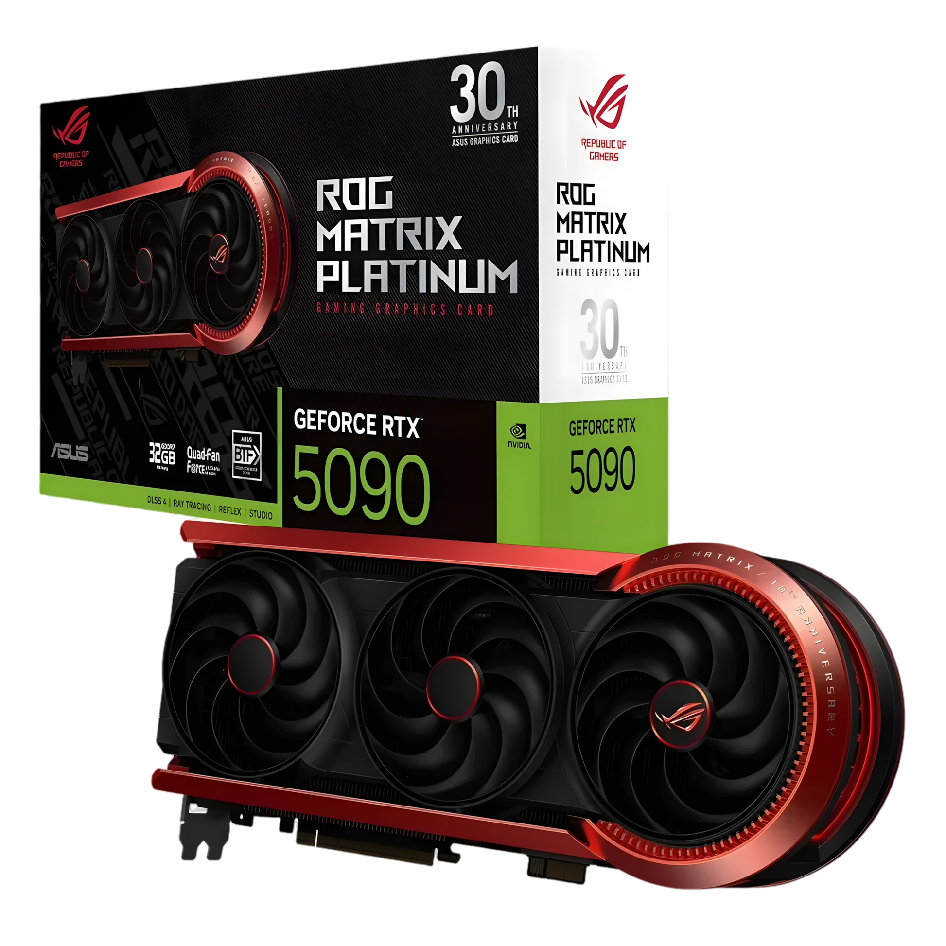 ASUS ROG Matrix Platinum GeForce RTX 5090 32GB GDDR7 - 30th Anniversary Edition