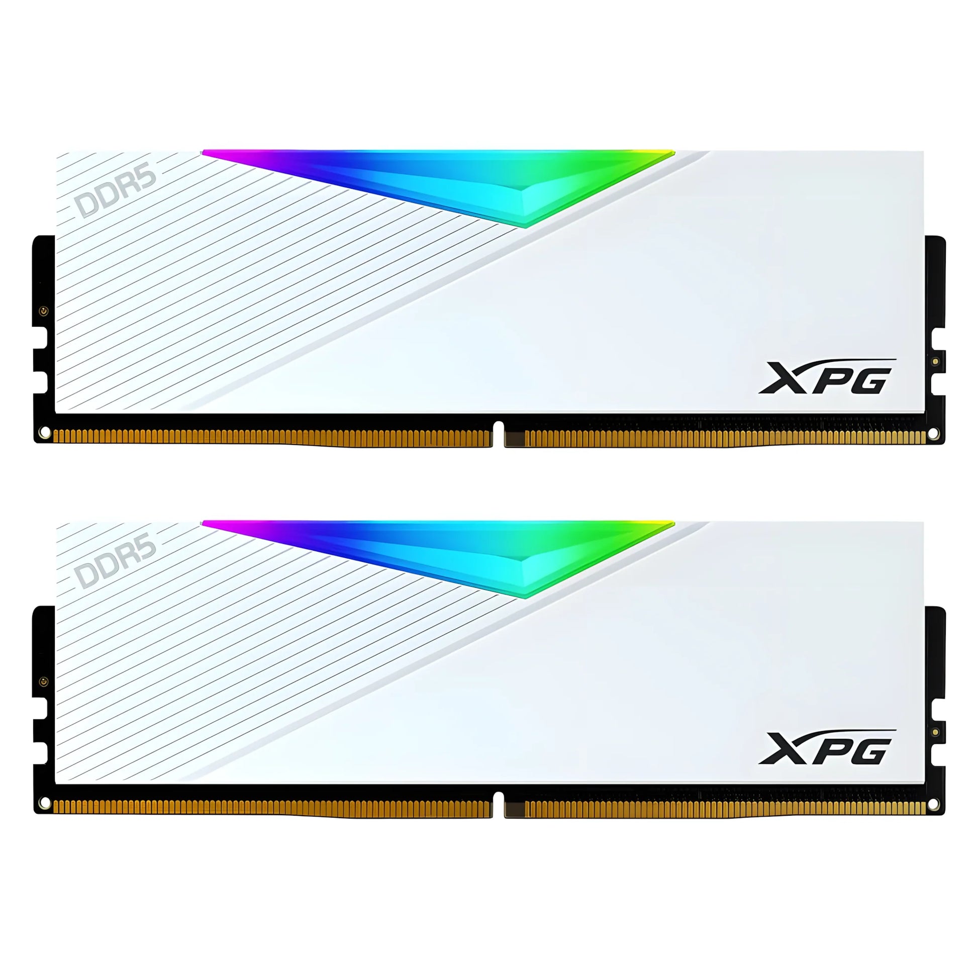 XPG Lancer RGB 32GB DDR5-6400 White - RGB Lighting