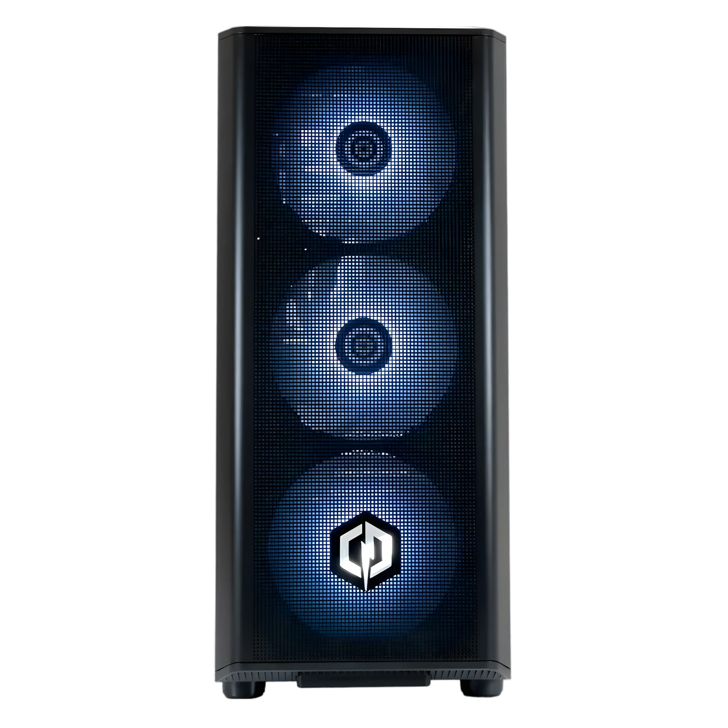 CyberPowerPC RTX 5080 Gaming Desktop angle view