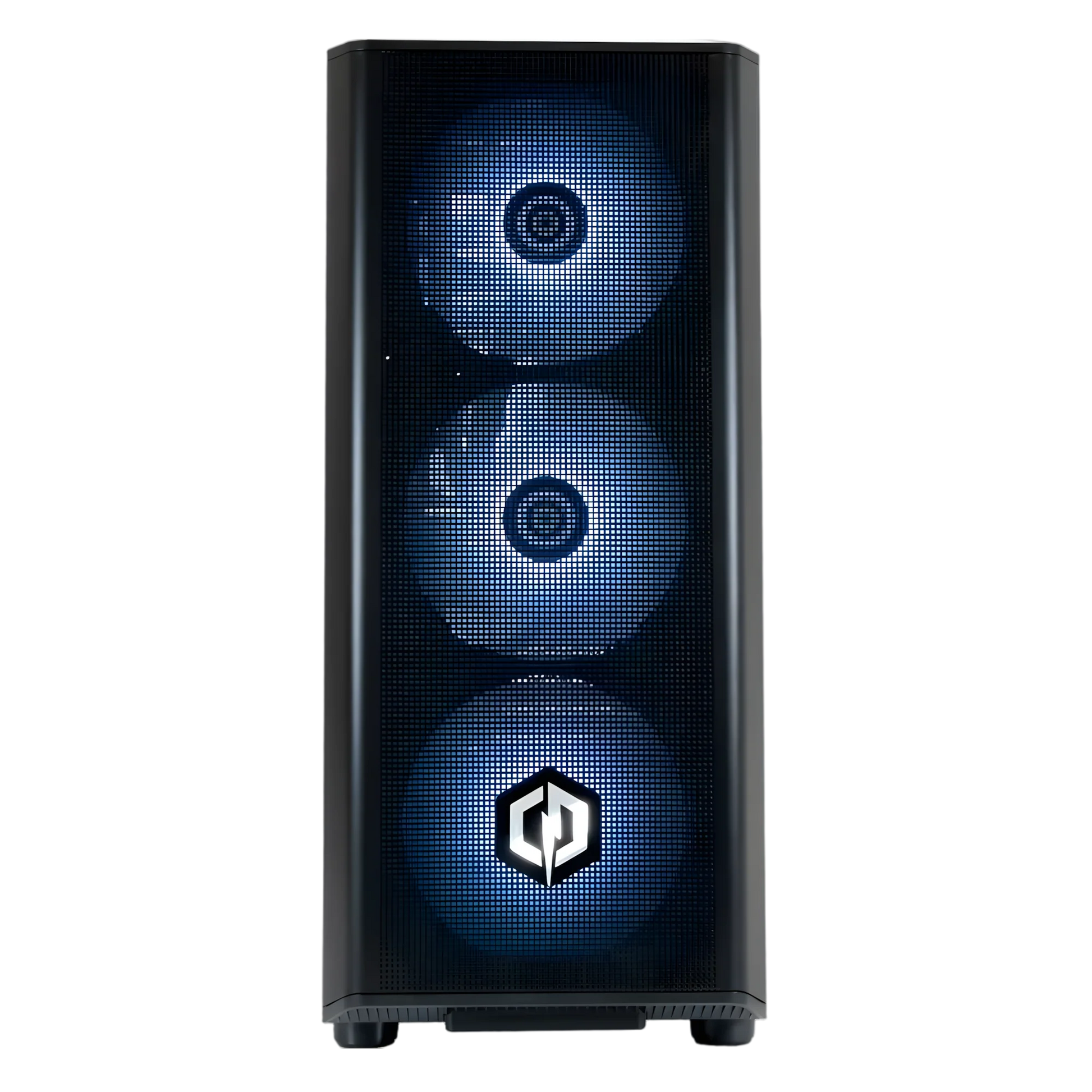 CyberPowerPC RTX 5080 Gaming Desktop angle view