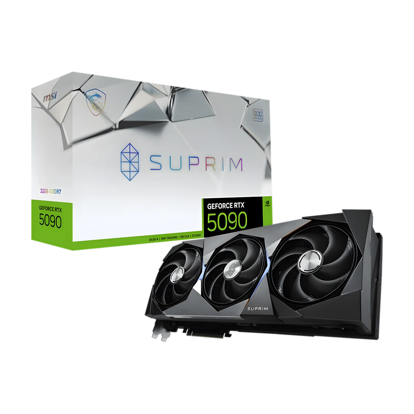 MSI NVIDIA GeForce RTX 5090 32G SUPRIM SOC GDDR7