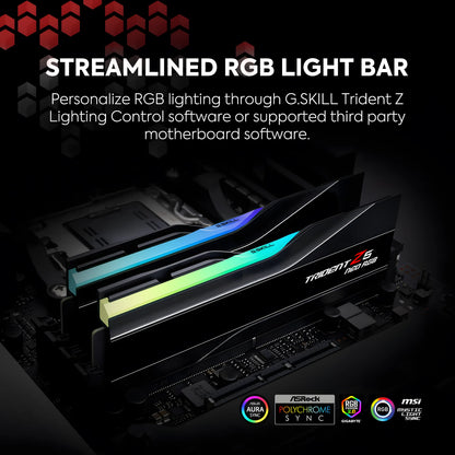 G.Skill Trident Z5 Neo RGB 64GB DDR5-6000 - Close Up