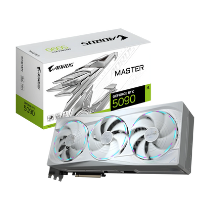 Gigabyte AORUS MASTER ICE GeForce RTX 5090 32GB OC Graphics Card